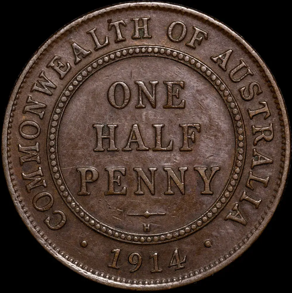 1914-H Halfpenny Extremely Fine product image