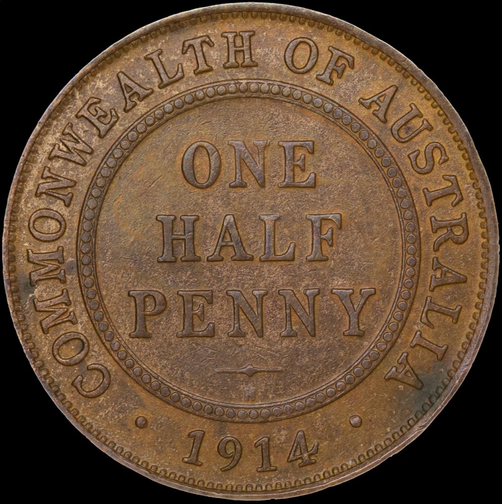 1914-H Halfpenny good VF product image