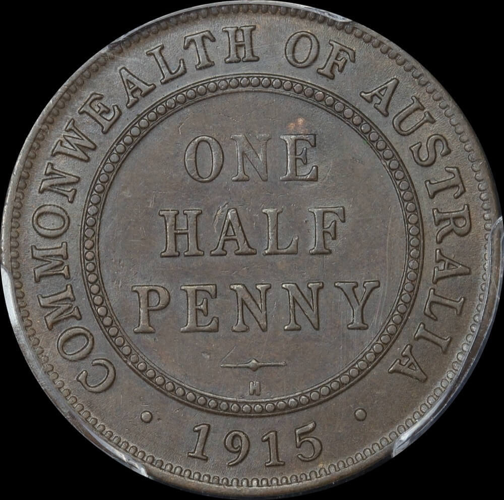 1915-H Halfpenny PCGS AU55 product image