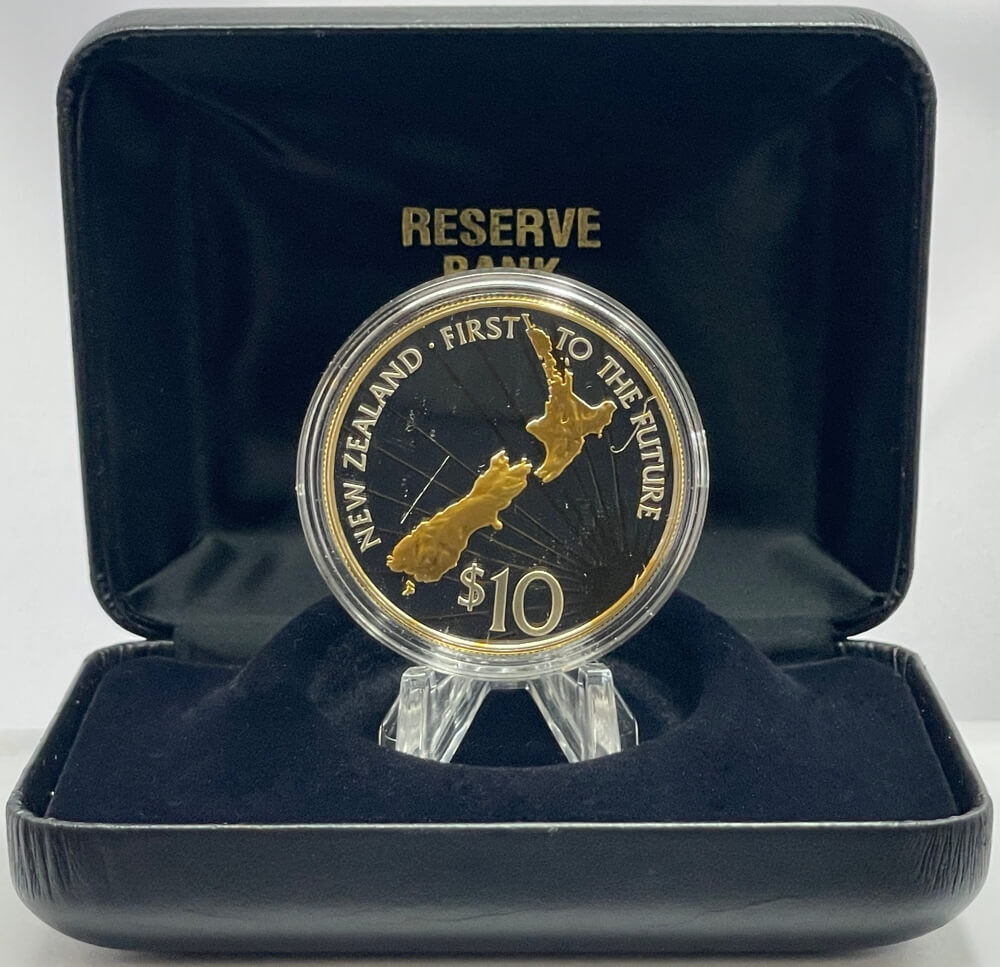 New Zealand 2000 $10 Silver Proof Coin - Millennium product image