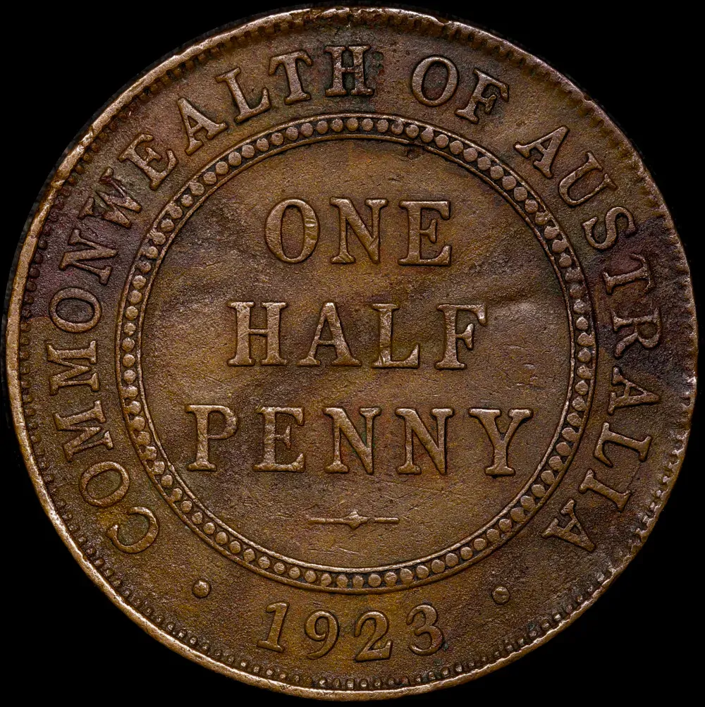 1923 Halfpenny Very Good product image