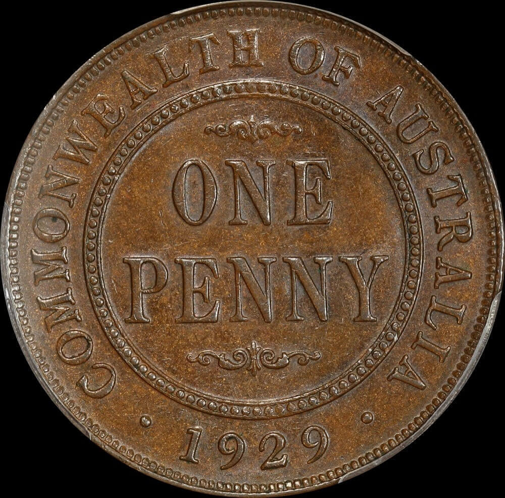 1929 Penny Indian Obverse Unc (PCGS MS62BN) product image