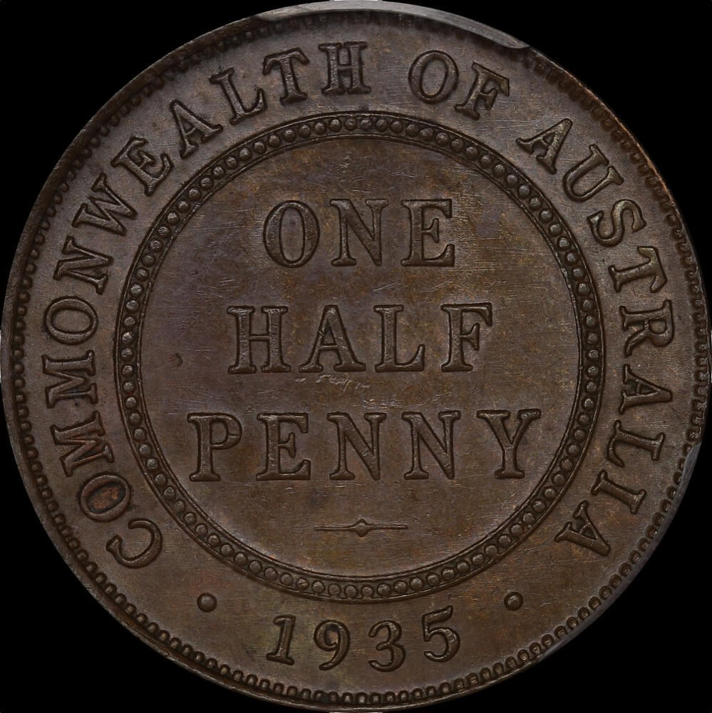 1935 Halfpenny Choice Unc (PCGS MS63BN) product image