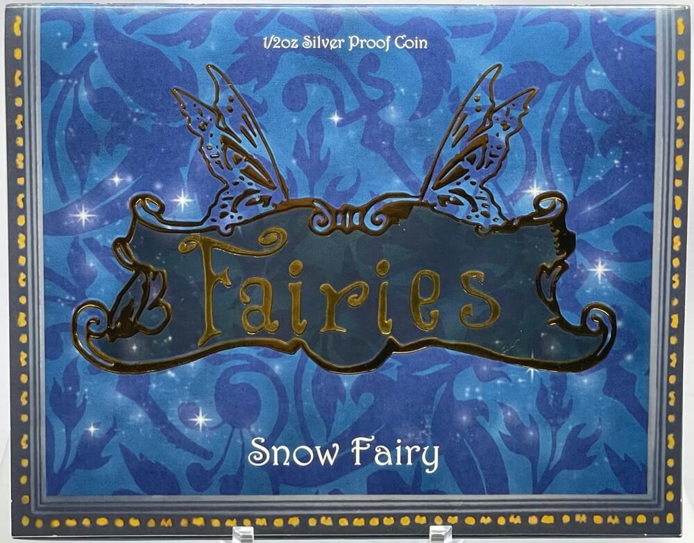 Tuvalu 2015 1/2oz Silver Proof Coloured Coin - Snow Fairy product image