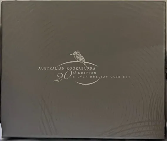 2009 Silver 20 Coin Australian Kookaburra 20th Edition Collection product image