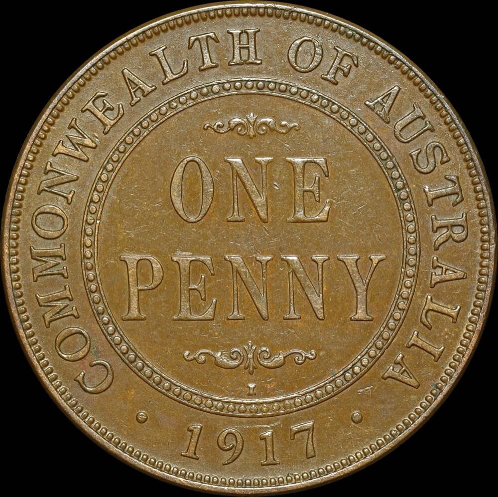 1917-I Penny Extremely Fine product image