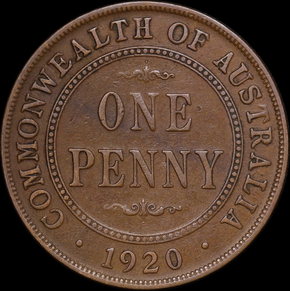 1920 Penny Double Dot about VF product image