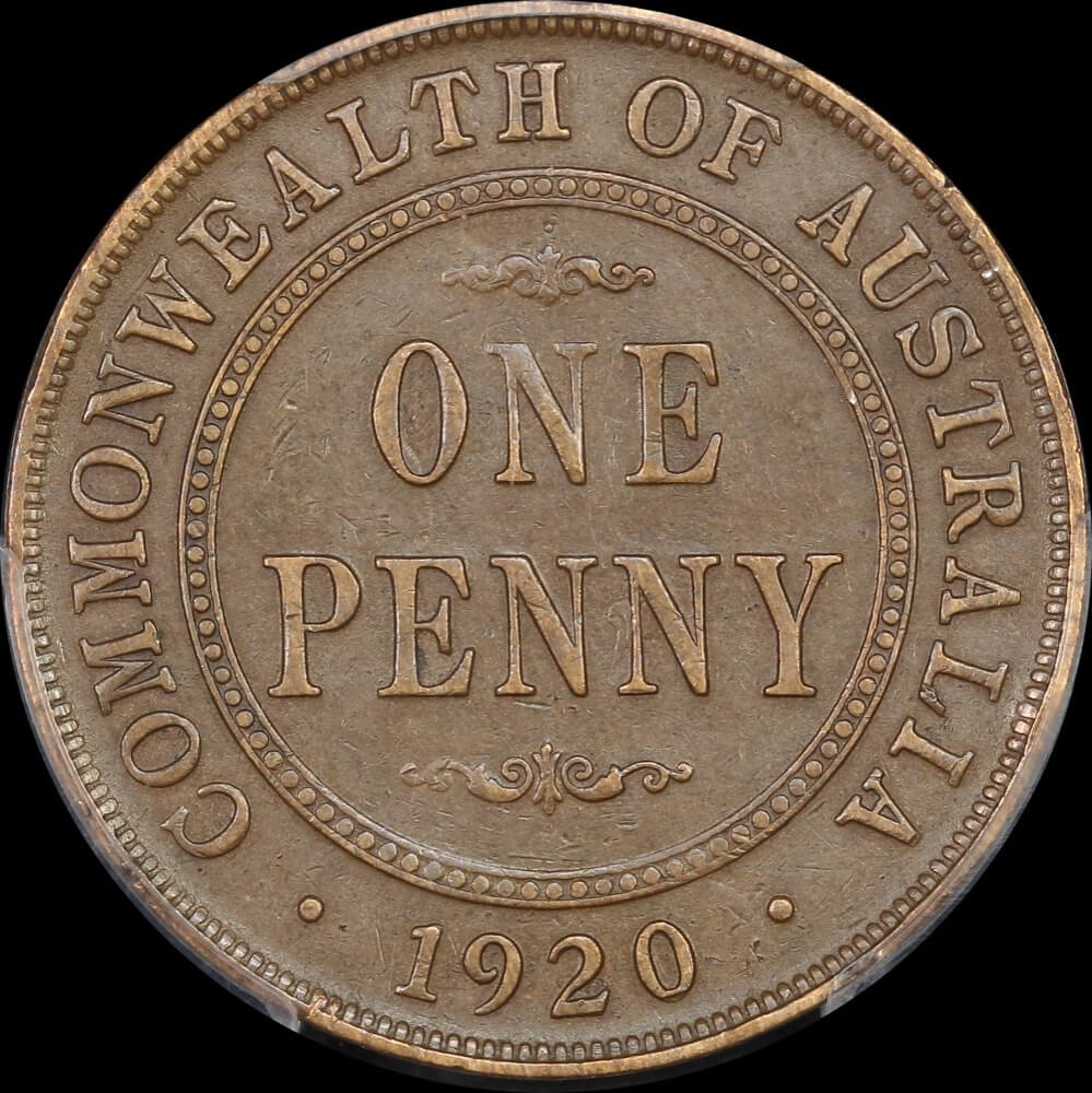 1920 Penny Double Dot PCGS XF40 product image