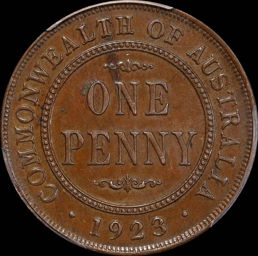 1923 Penny PCGS AU58 product image