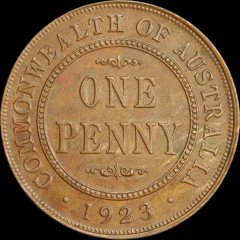 1923 Penny good EF product image