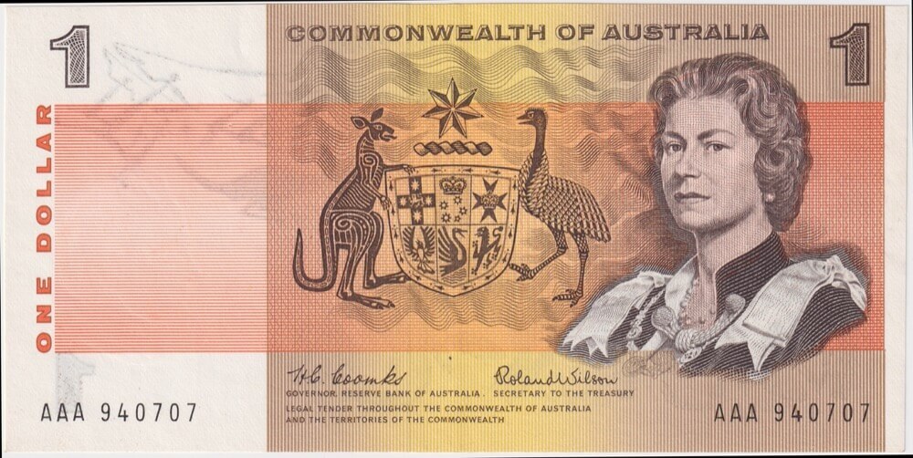 The First Paper $1 Note From 1966