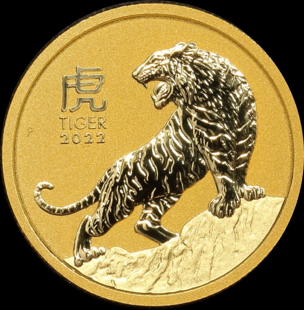 2022 Gold 1/4oz Specimen Coin Lunar Tiger product image