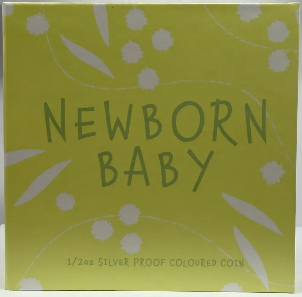 2023 Silver 1/2oz Coloured Proof Coin - Newborn Baby product image