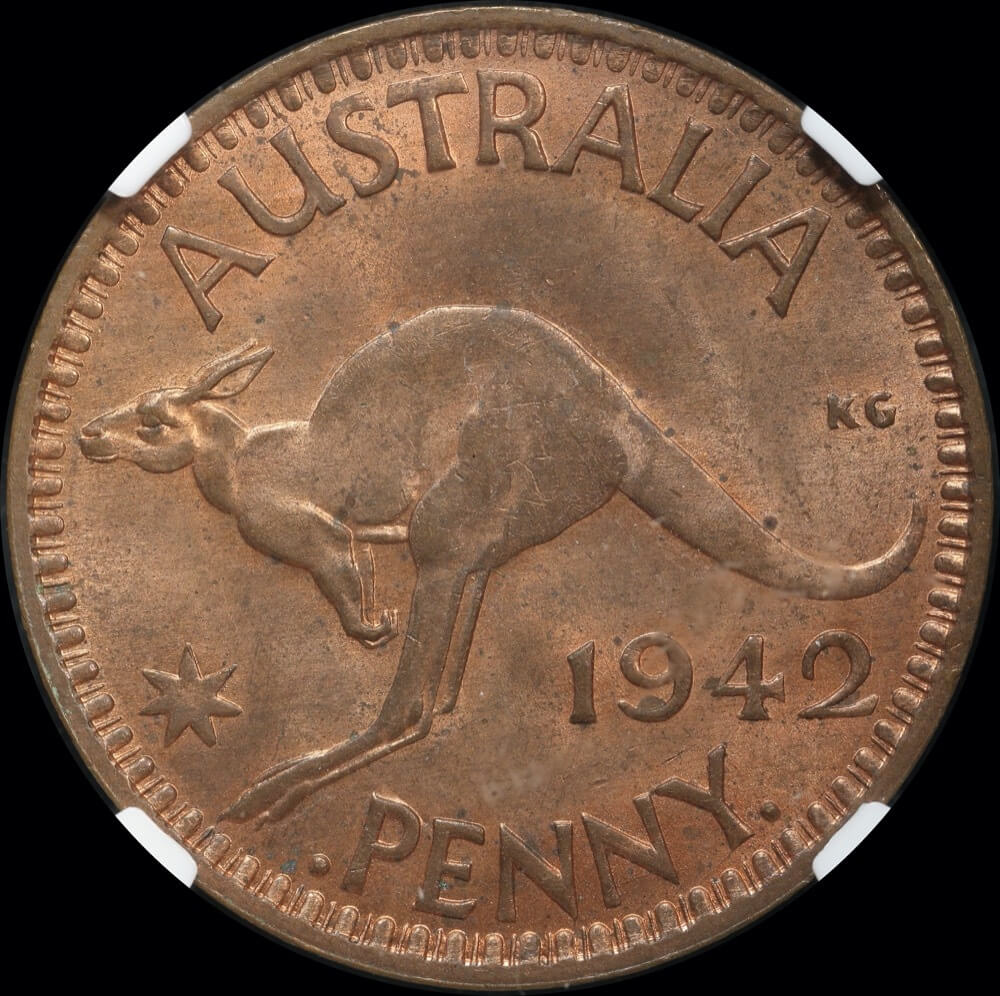 1942-I Penny Choice Unc (NGC MS63RB) product image