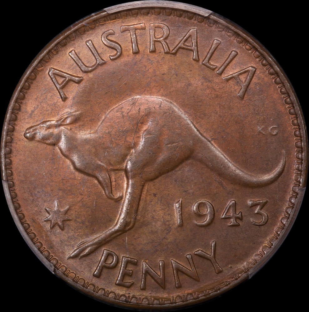 1943-Y Penny Choice Unc (PCGS MS64BN) product image