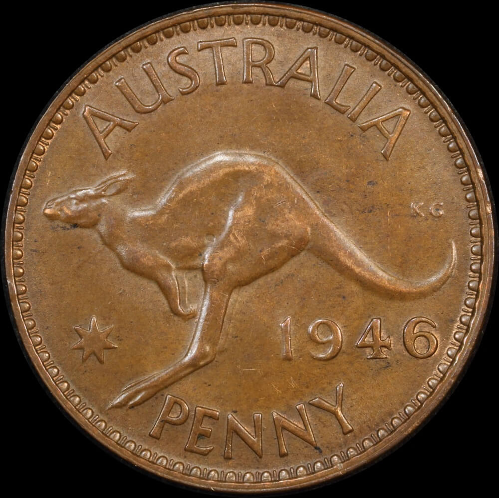 1946 Penny PCGS AU58 product image