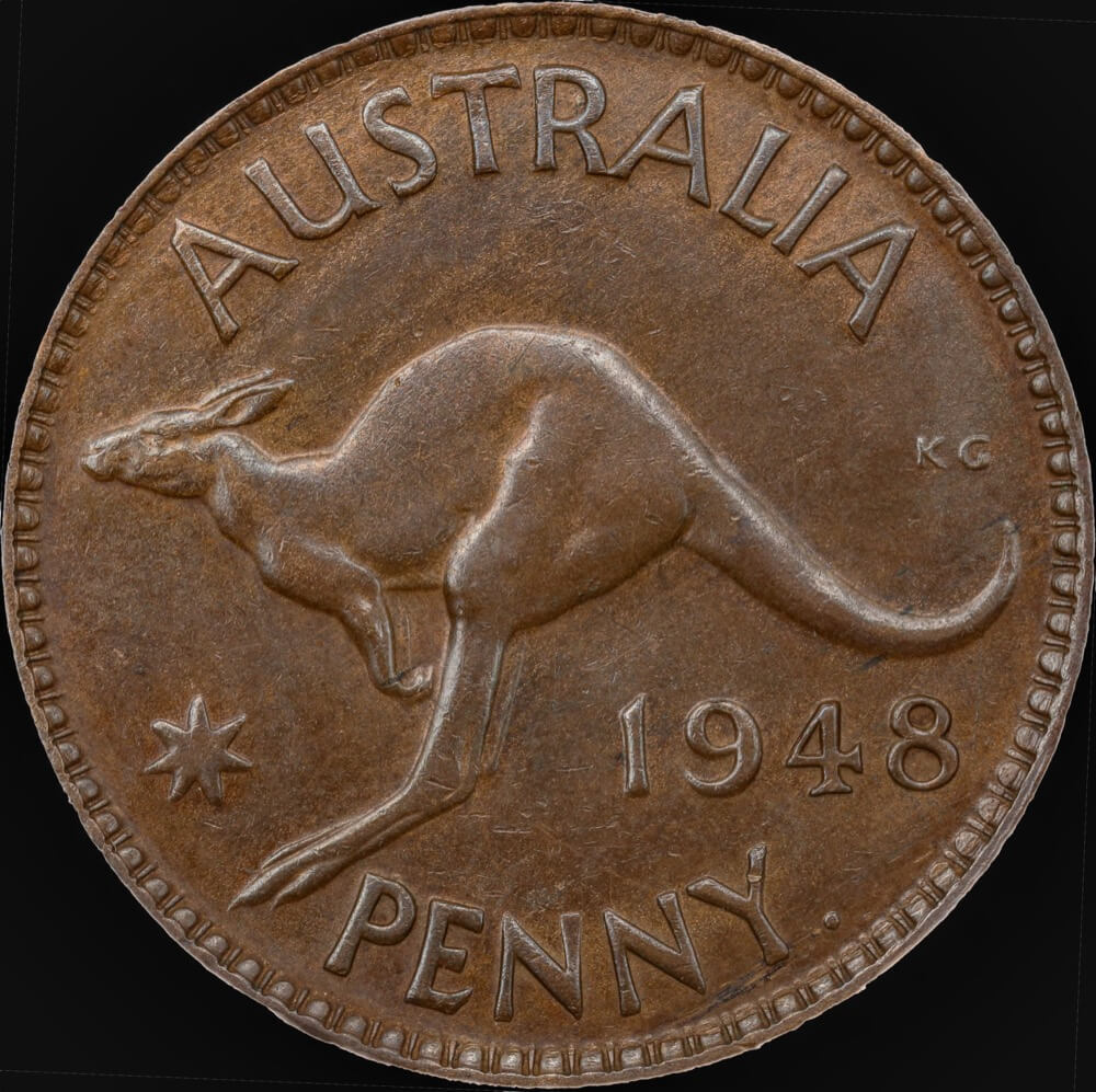 1948-Y Penny good EF product image
