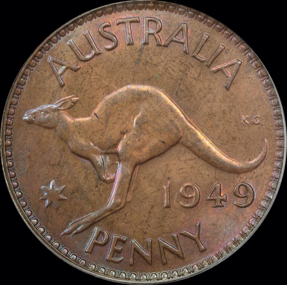 1949 Penny Choice Unc (PCGS MS64RB) product image
