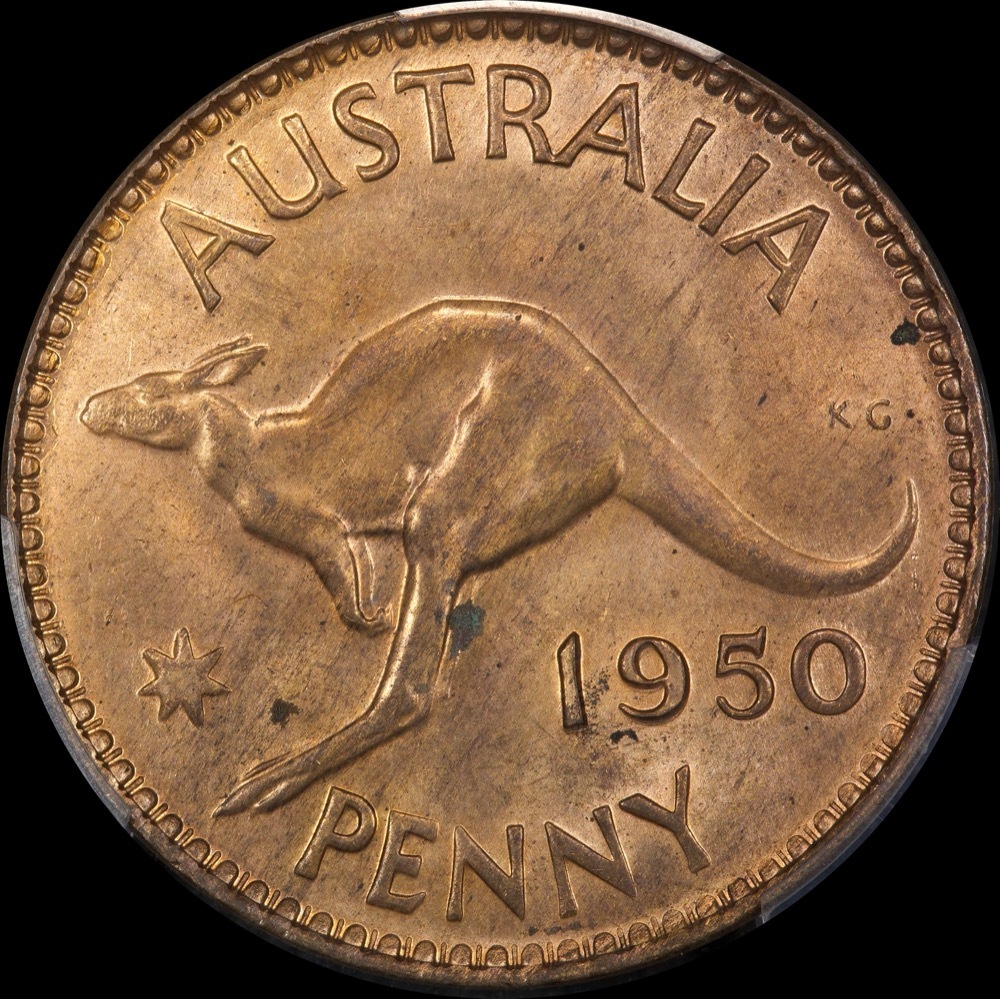 1950 Penny Choice Unc (PCGS MS64RB) product image