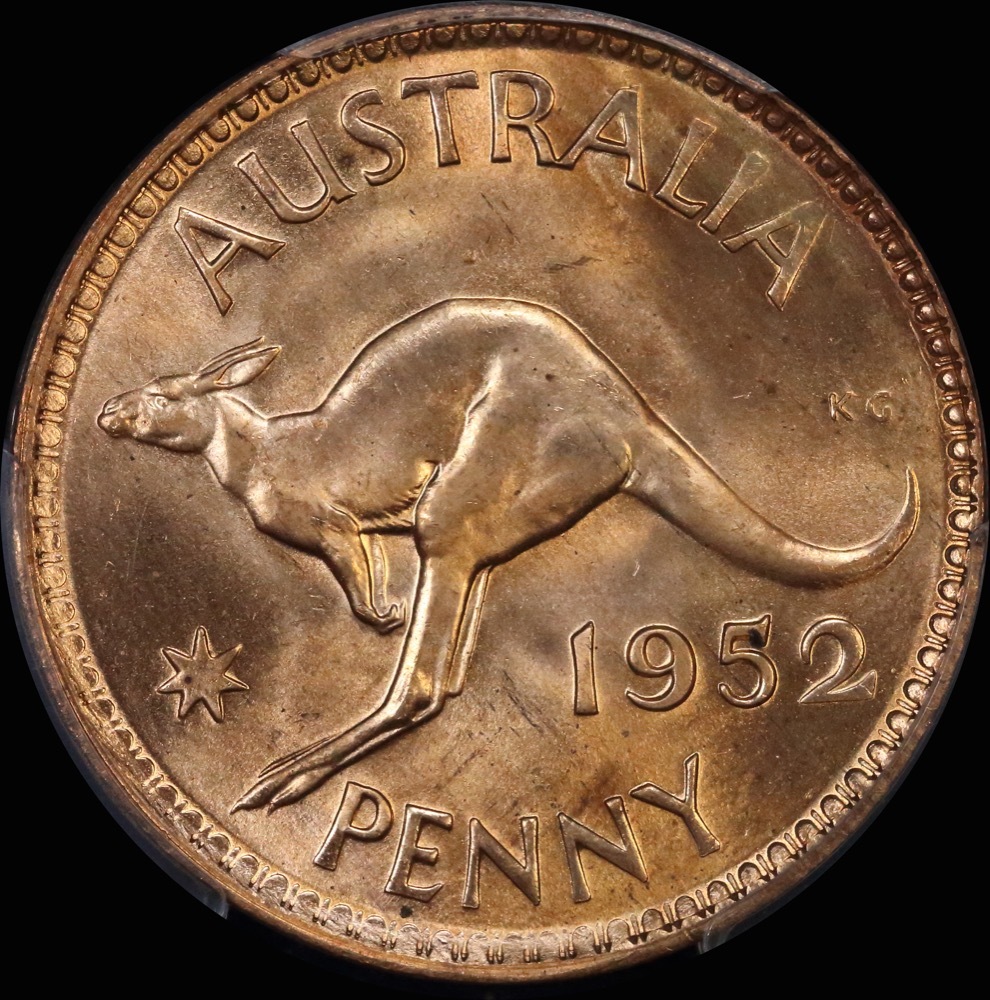 1952 Penny Gem Unc (PCGS MS65RD) product image