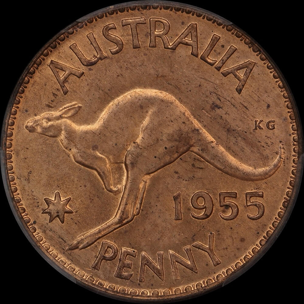 1955 Penny Choice Unc (PCGS MS63RD) product image