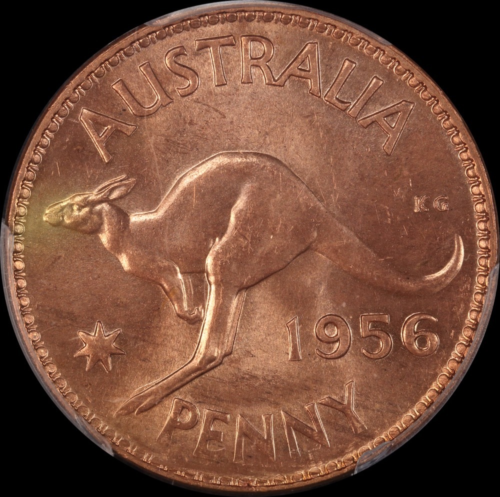 1956 Penny Choice Unc (PCGS MS63RB) product image