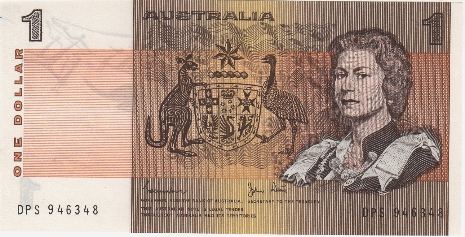 1982 $1 Note DPS Last Prefix Johnston/Stone R78L Uncirculated product image