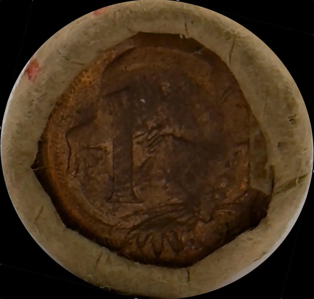 1971 One Cent RAM Mint Roll Heads Tails product image