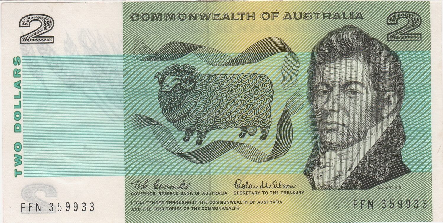 1966 $2 Note Coombs/Wilson R81 Uncirculated product image