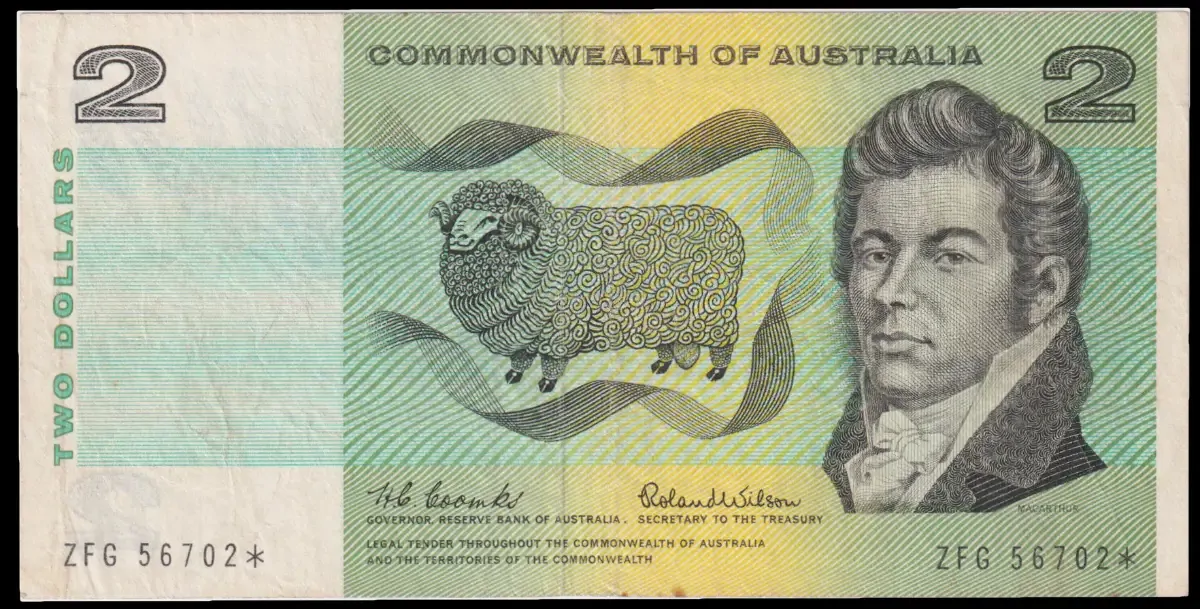 1966 $2 Note Star Note Coombs/Wilson R81S Fine product image