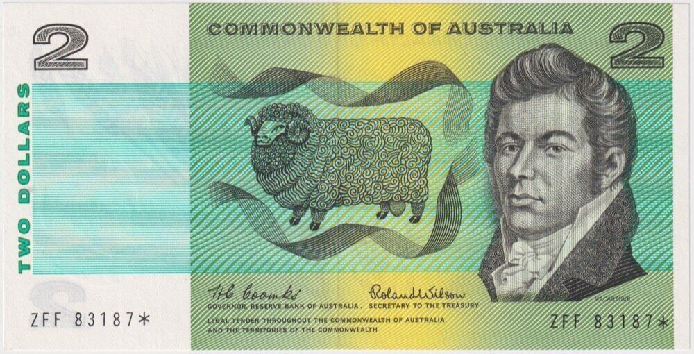 1966 $2 Star Note Coombs/Wilson R81s Uncirculated product image