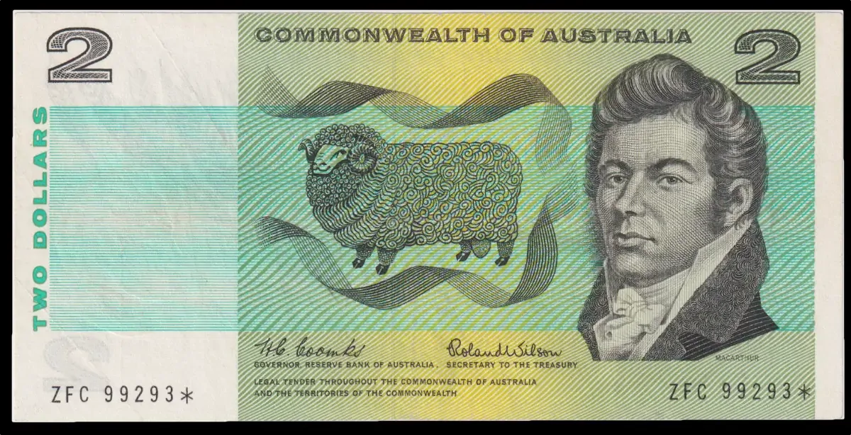 1966 $2 Note Star Note Coombs/Wilson R81S Very Fine product image