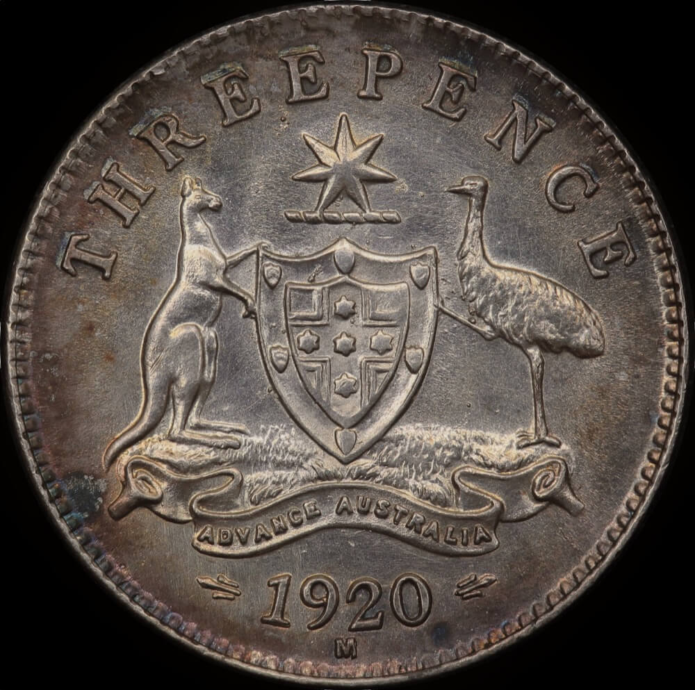 1920 Threepence Choice Unc product image
