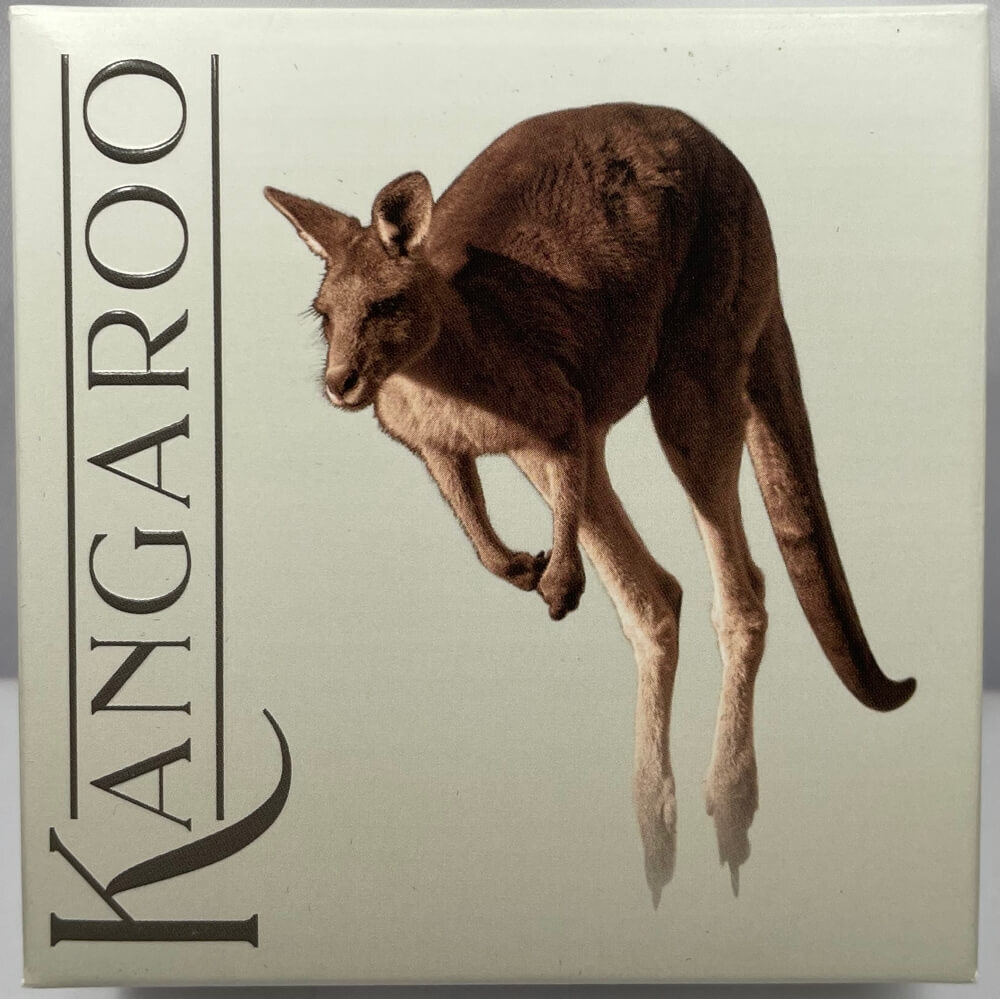 2023 Silver 1oz Coin High Relief Coloured Kangaroo product image