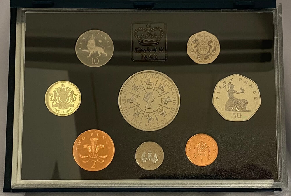 United Kingdom 1993 Proof Coin Set  product image