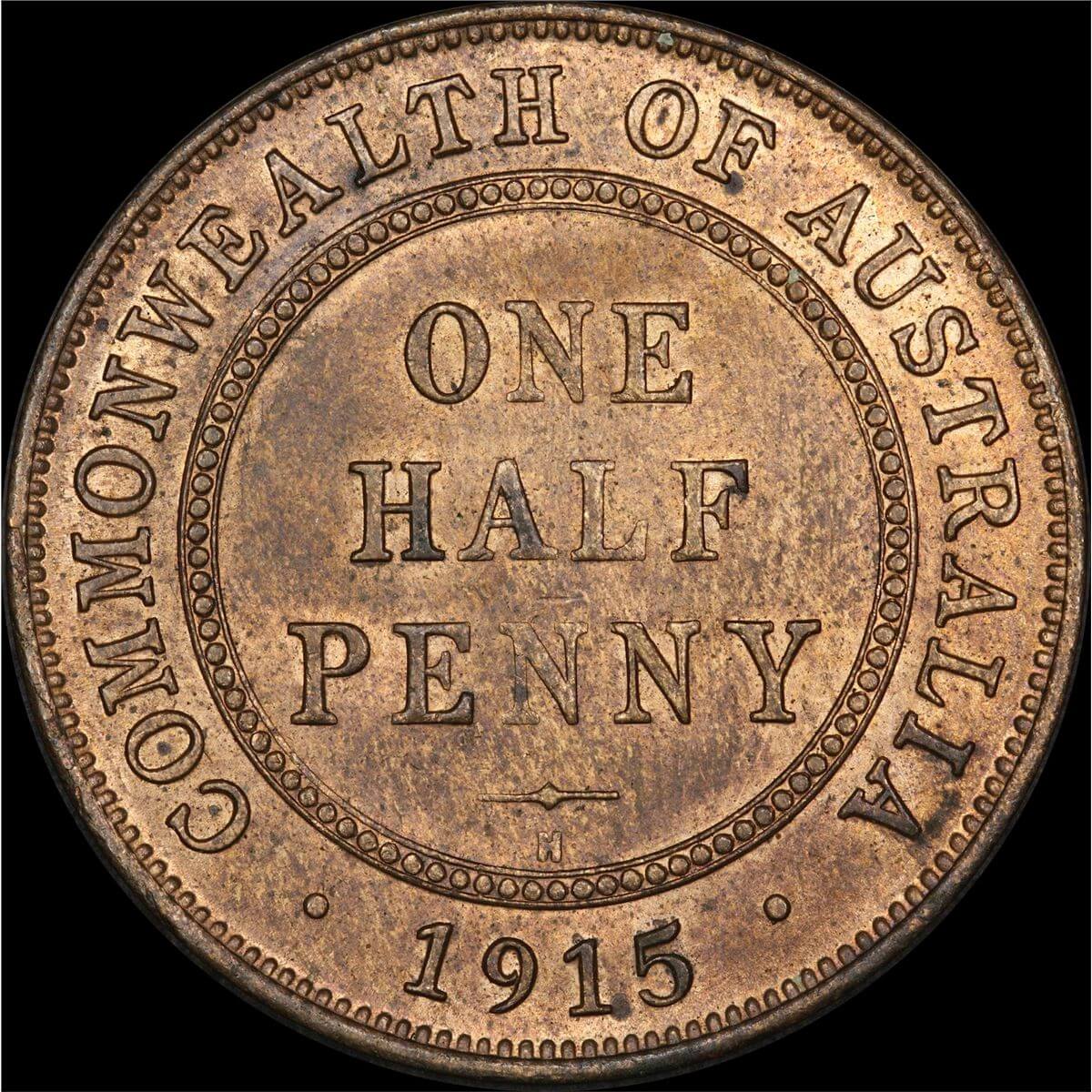 Australia 1915 Halfpenny