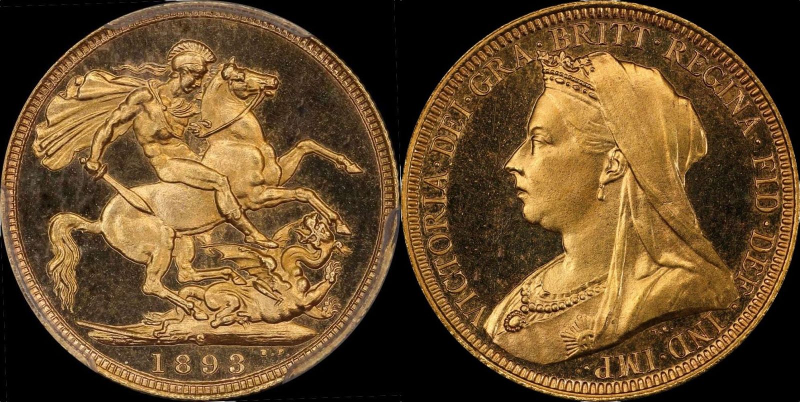 1893 Sydney Proof Sovereign