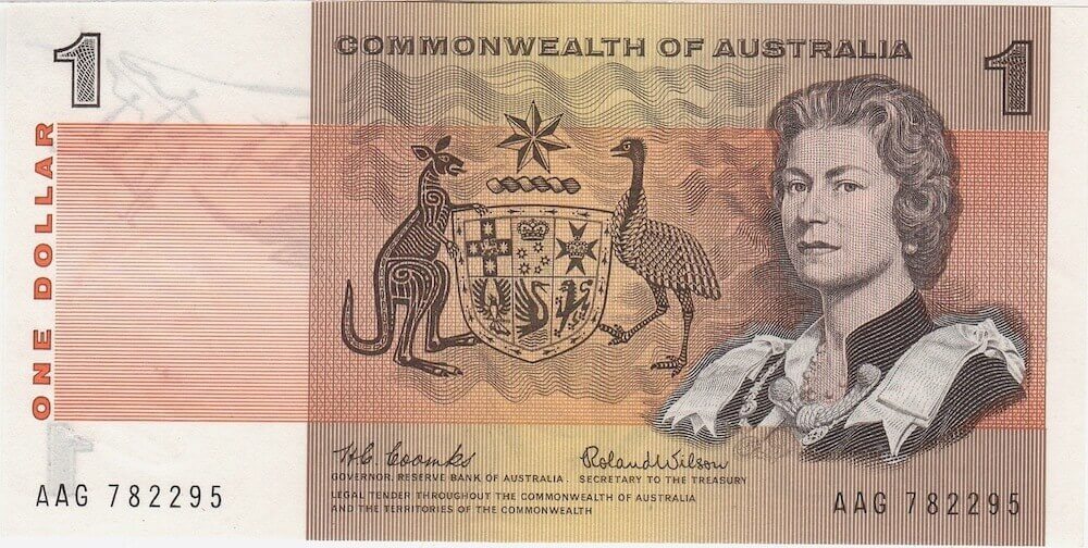 Australia 1 Dollar Note