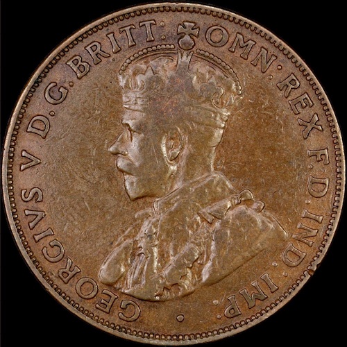 Australia 1930 Penny - Heads Side