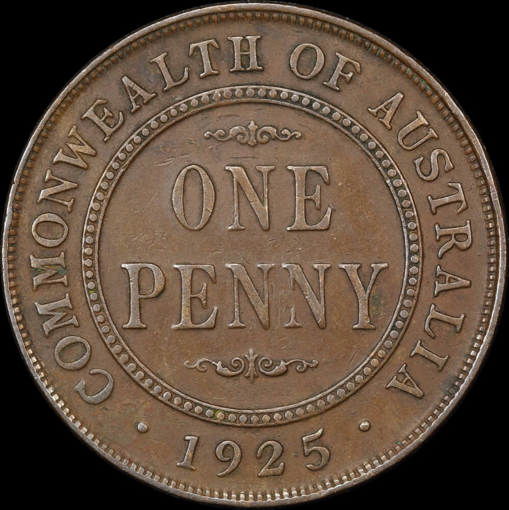 1925 Penny - Broken N Variety