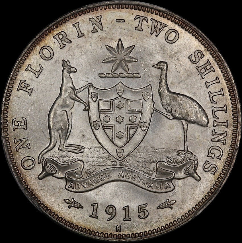 Australia 1915 Heaton Florin