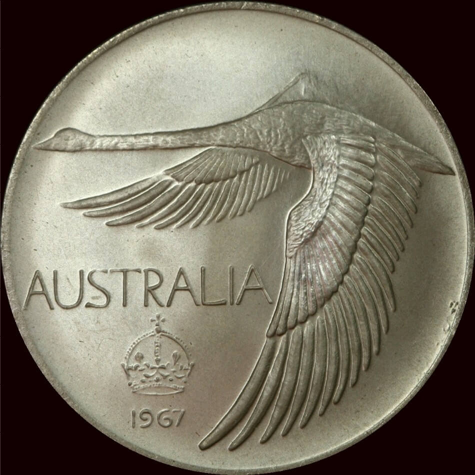 Obverse Design 1967 Goose Dollar