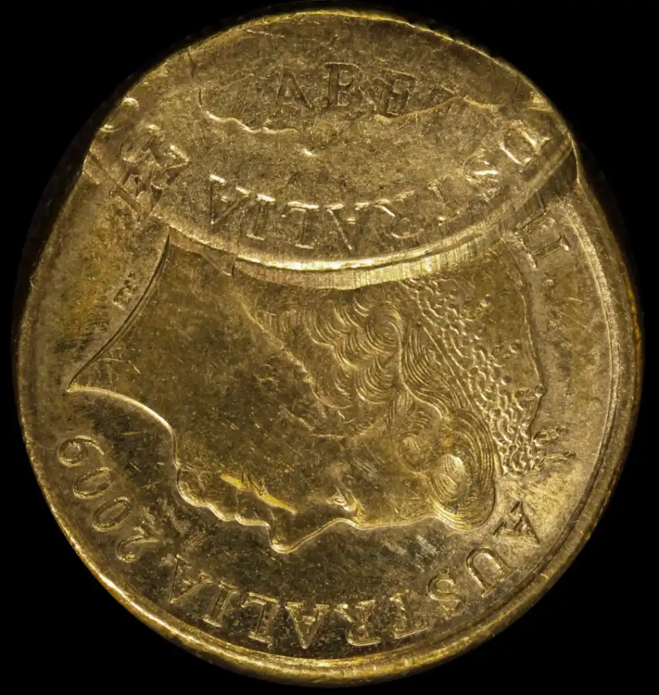 Counterfeit Double Struck 2 Dollar Coin - Reverse