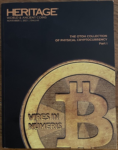 Otoh Collection of Physical Cryptocurrency