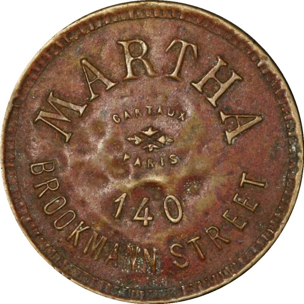 A Kalgoorlie Brothel Token Circa 1900