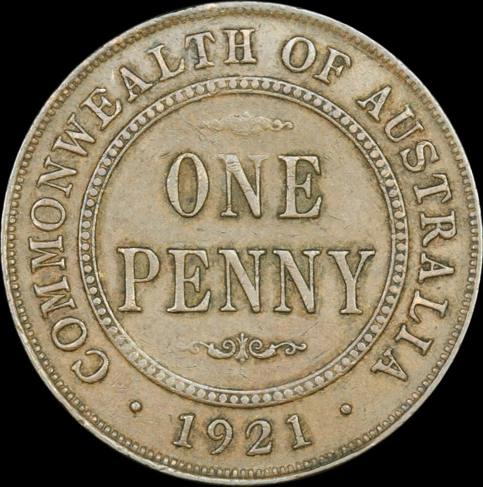 Australia 1921 London Penny