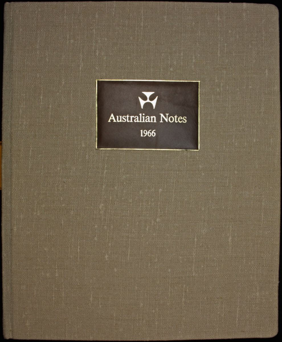 Australia 1966 Specimen Banknote Album