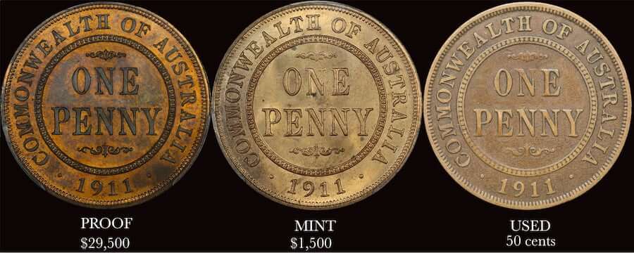 Proof Coin / Mint Coin / Used Coin