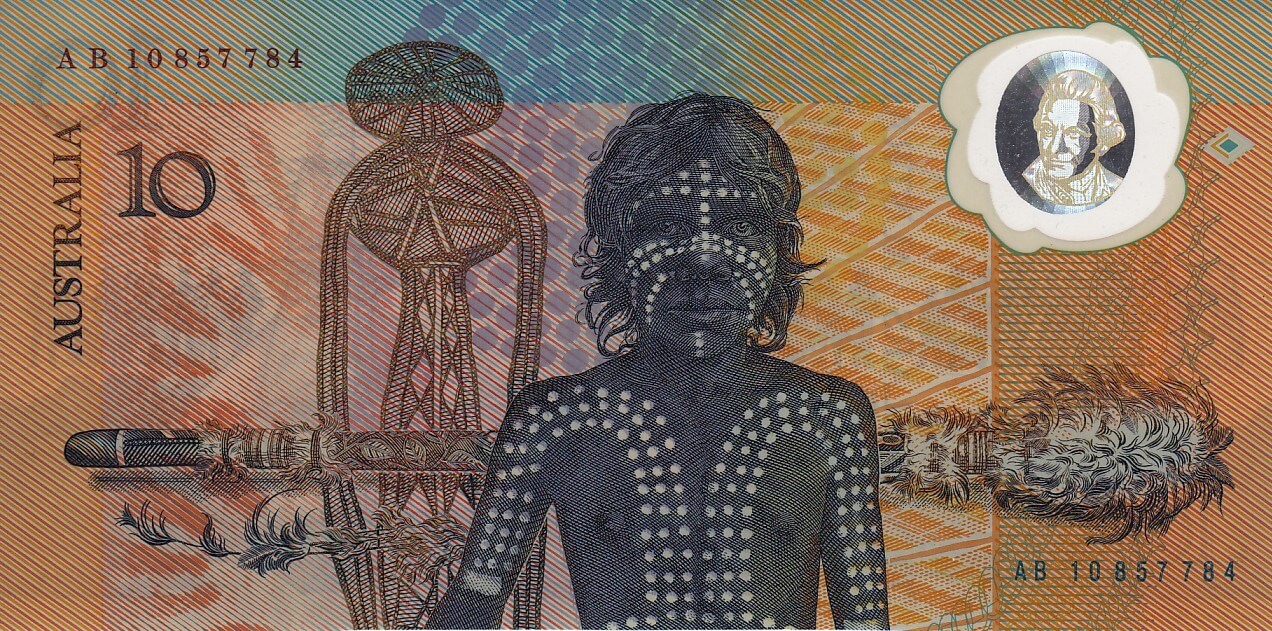 Australia's 1988 Bicentennial $10 Note Front