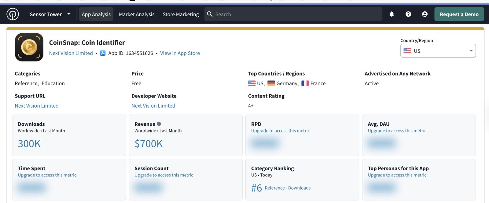 CoinSnap Coin Identification App